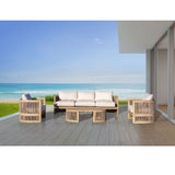 Panama Jack 4-Piece Outdoor Sofa Seating Set with weather-resistant materials and contract quality