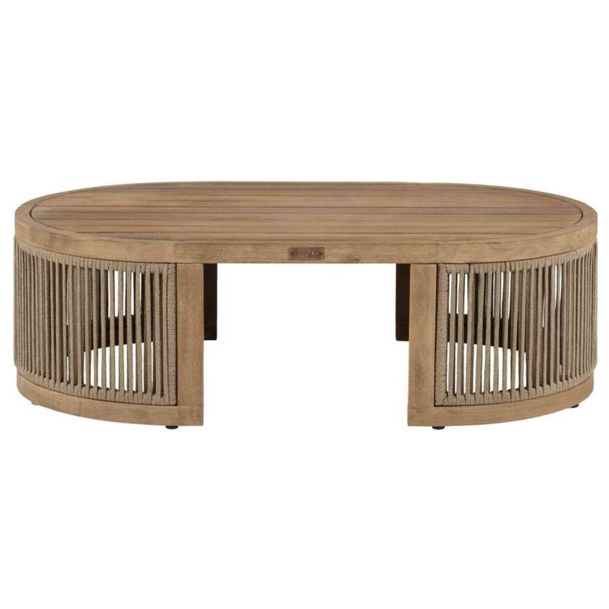 Panama Jack outdoor coffee table made with Acacia wood for a natural wood finish