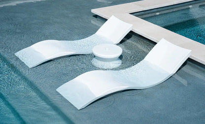 Signature Chaise and Side Table In-Pool 6-Piece Set (view 3)