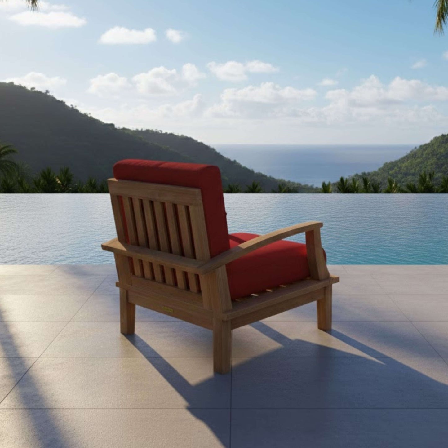 Anderson Teak Brianna 6-Piece Patio Set | Square Tables