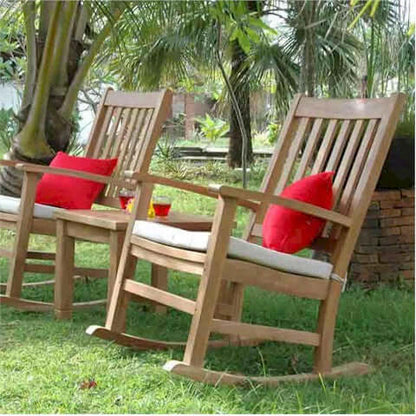 Anderson Teak Palm Beach Rocking Chair 3-Piece Set