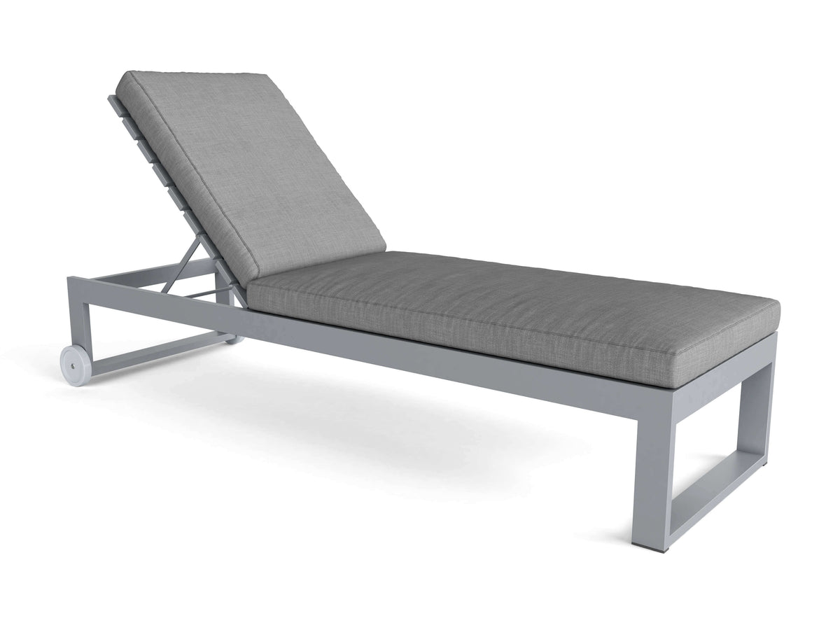 Anderson Teak Lucca Sun Lounger with Adjustable Backrest and Recline Mechanism