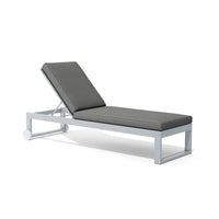 Lucca Sun Lounger with Sunbrella outdoor cushion options
