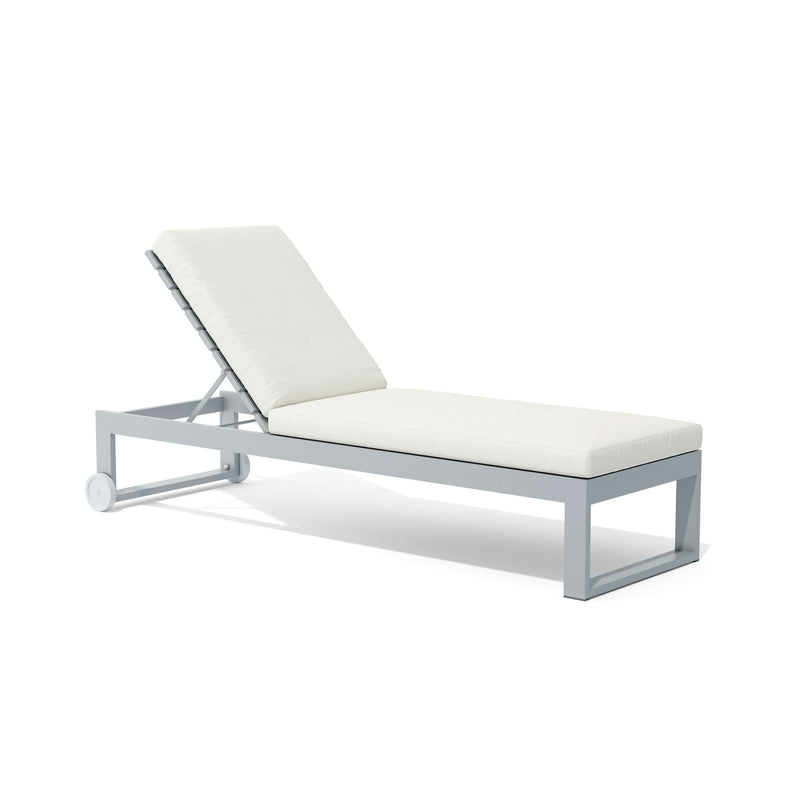 Lucca Sun Lounger with Sunbrella outdoor cushion options