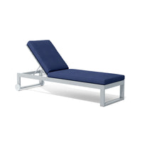 Lucca Sun Lounger with Sunbrella outdoor cushion options