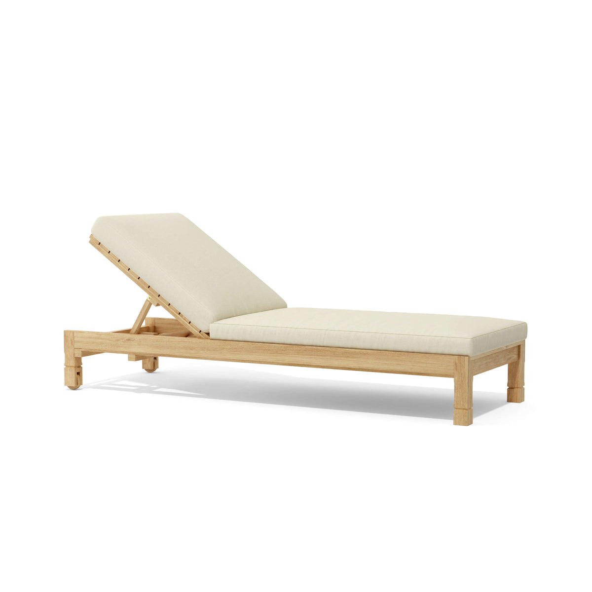 Anderson Teak Southbay Sun Lounger for Sunbathing and Pool Lounging
