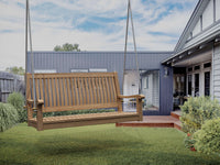 Anderson Teak 4-foot straight outdoor teak wood swing bench