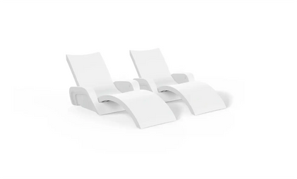 Signature Chaise & Armrest Console In-Pool Lounge Set (view 1)