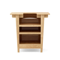 Anderson Teak Outdoor Bar Table crafted from teak wood and easy to assemble