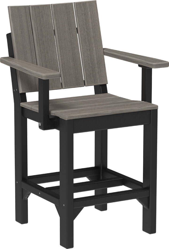 LuxCraft Outdoor Urban Arm Chair | Counter Height