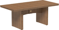 LuxCraft Poly Urban Dining Table Set with Urban Side Chairs