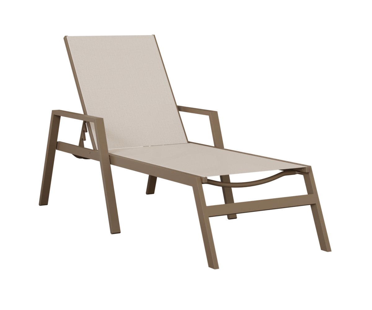 Berlin Gardens Vida Standard Sling Chaise Lounge view 4