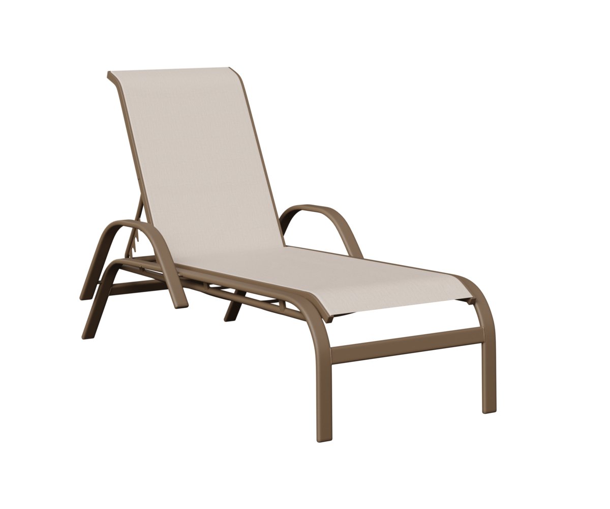 Berlin Gardens Murphy Standard Sling Chaise Lounge view 3