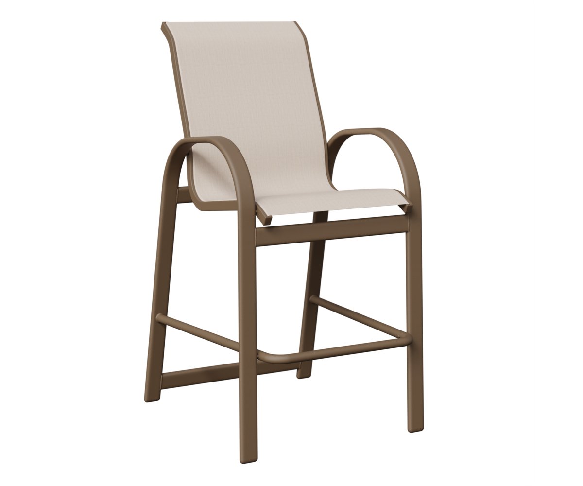 Berlin Gardens Murphy Padded Sling Bar Chair view 3