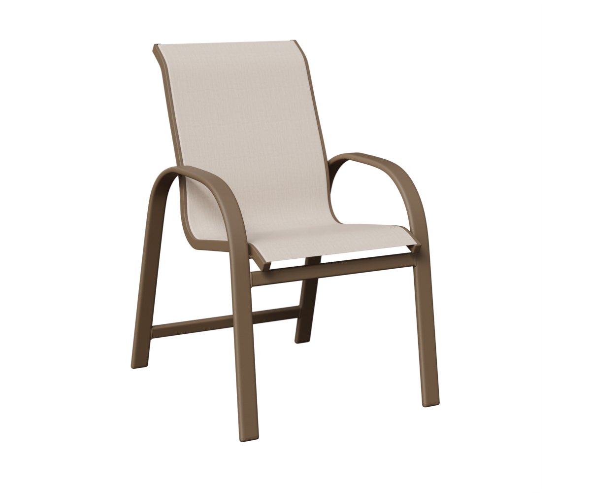 Berlin Gardens Murphy Padded Sling Dining Chair view 3