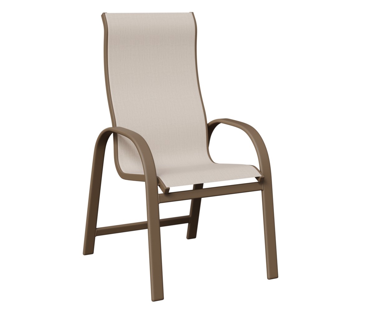 Berlin Gardens Murphy Standard Sling High Back Dining Chair view 3