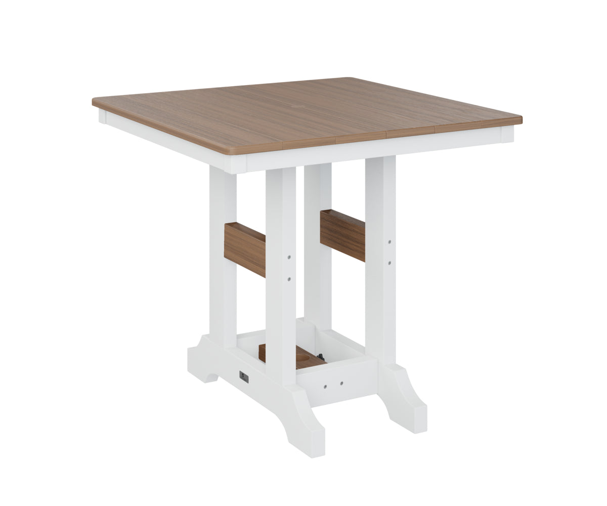 Berlin Gardens Garden Classic 33″ Square Bar Table lifestyle 3