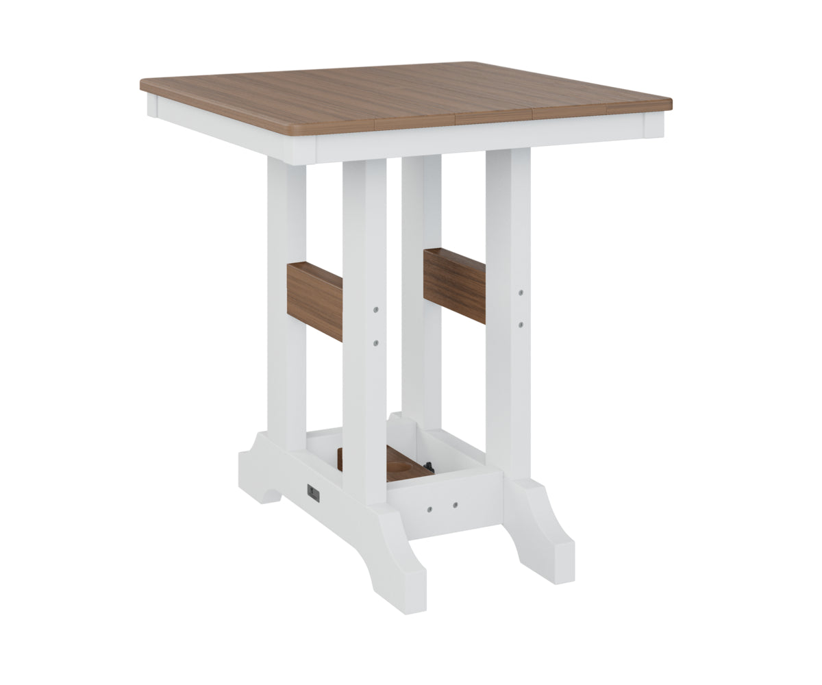 Berlin Gardens Garden Classic 28″ Square Counter Height Dining Table lifestyle 3