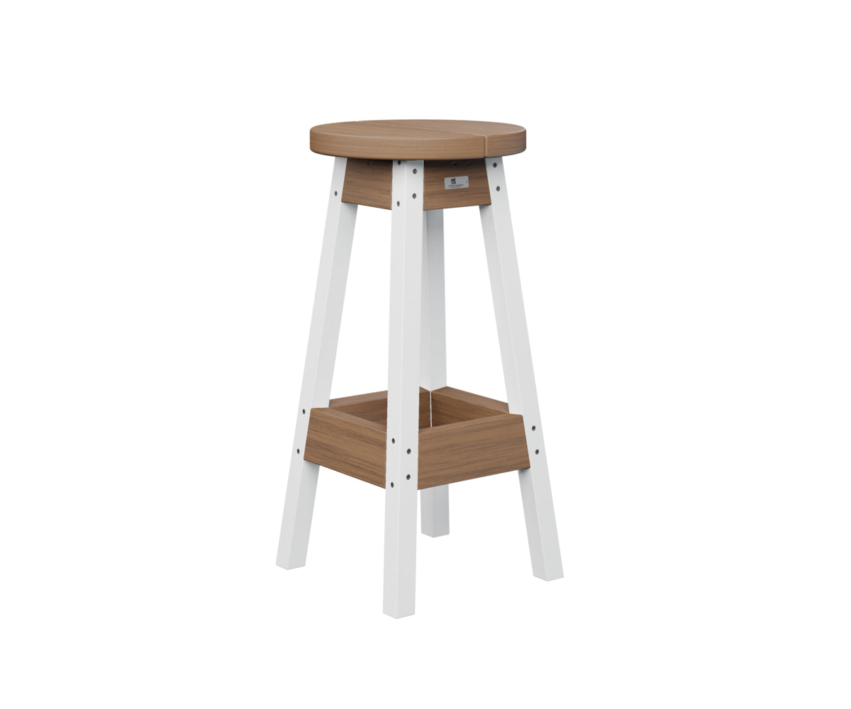 Berlin Gardens Outdoor Bar Stool lifestyle 1