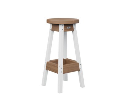 Berlin Gardens Outdoor Bar Stool lifestyle 1