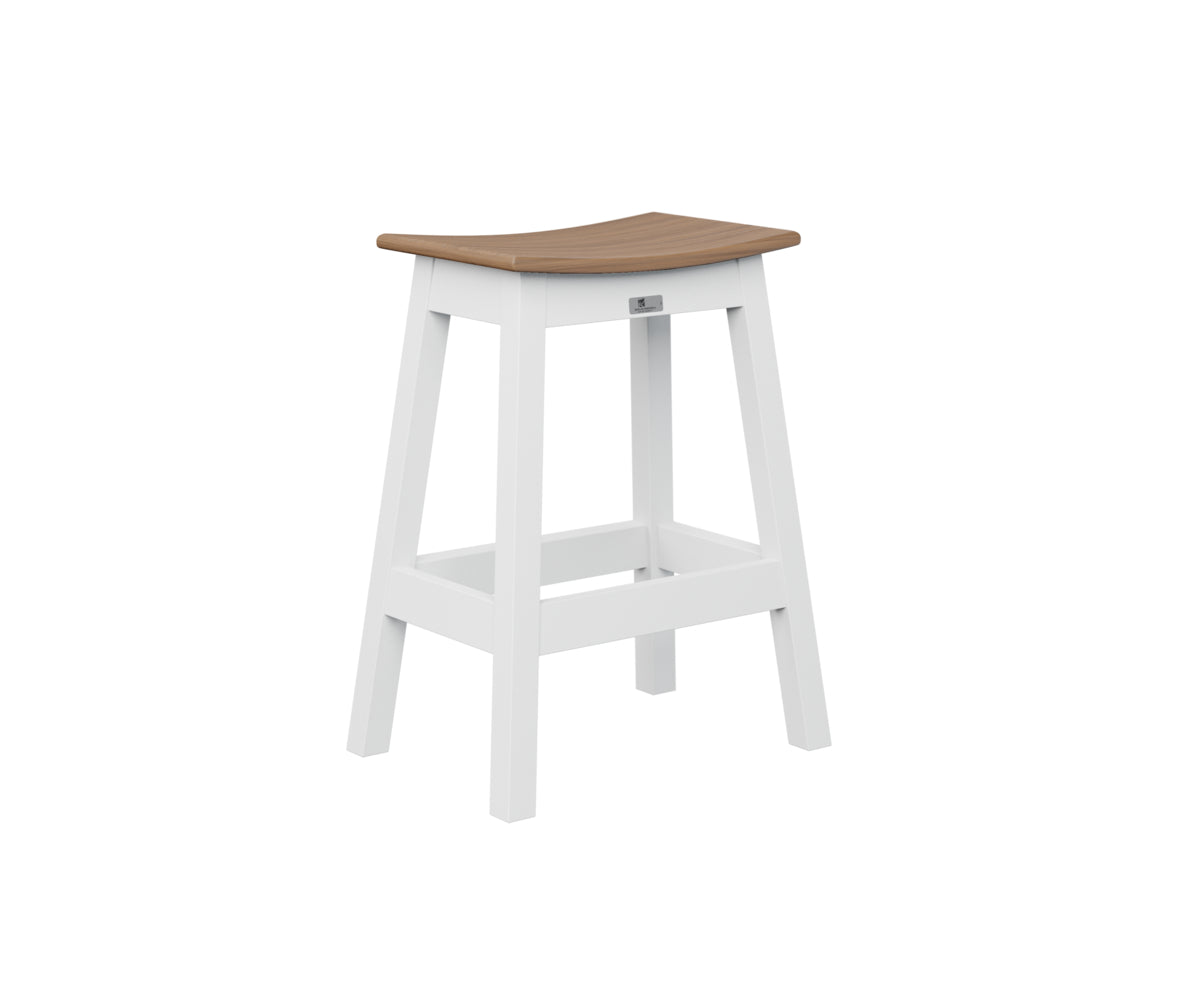Berlin Gardens Saddle Counter Stool lifestyle 1
