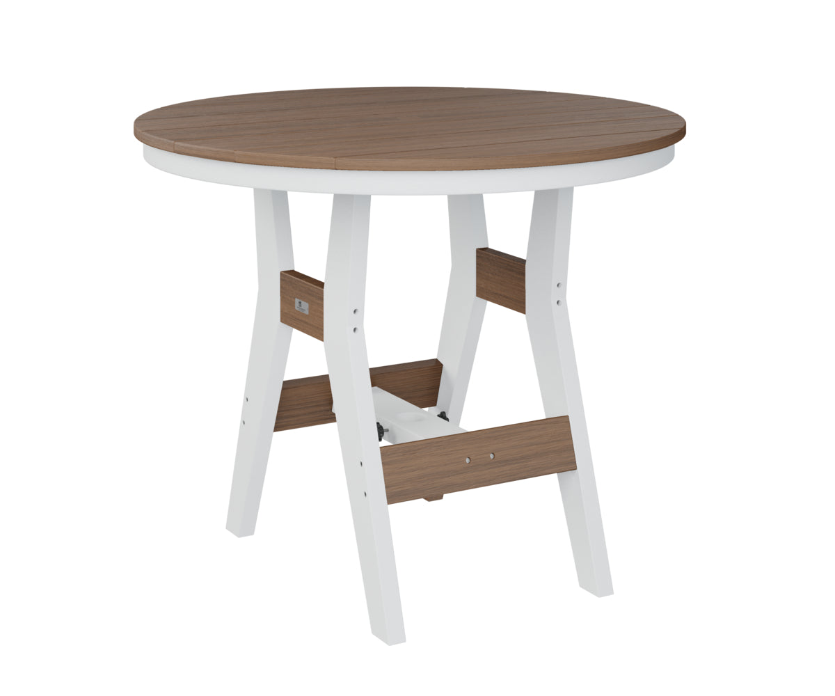 Berlin Gardens Harbor 38″ Round Bar Table lifestyle 4