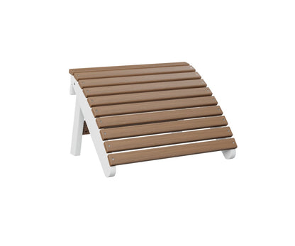 Berlin Gardens Folding Adirondack Footstool lifestyle 1
