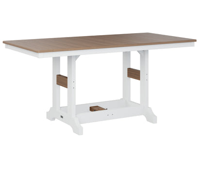 Berlin Gardens Garden Classic 66″ Rectangular Dining Table lifestyle 3