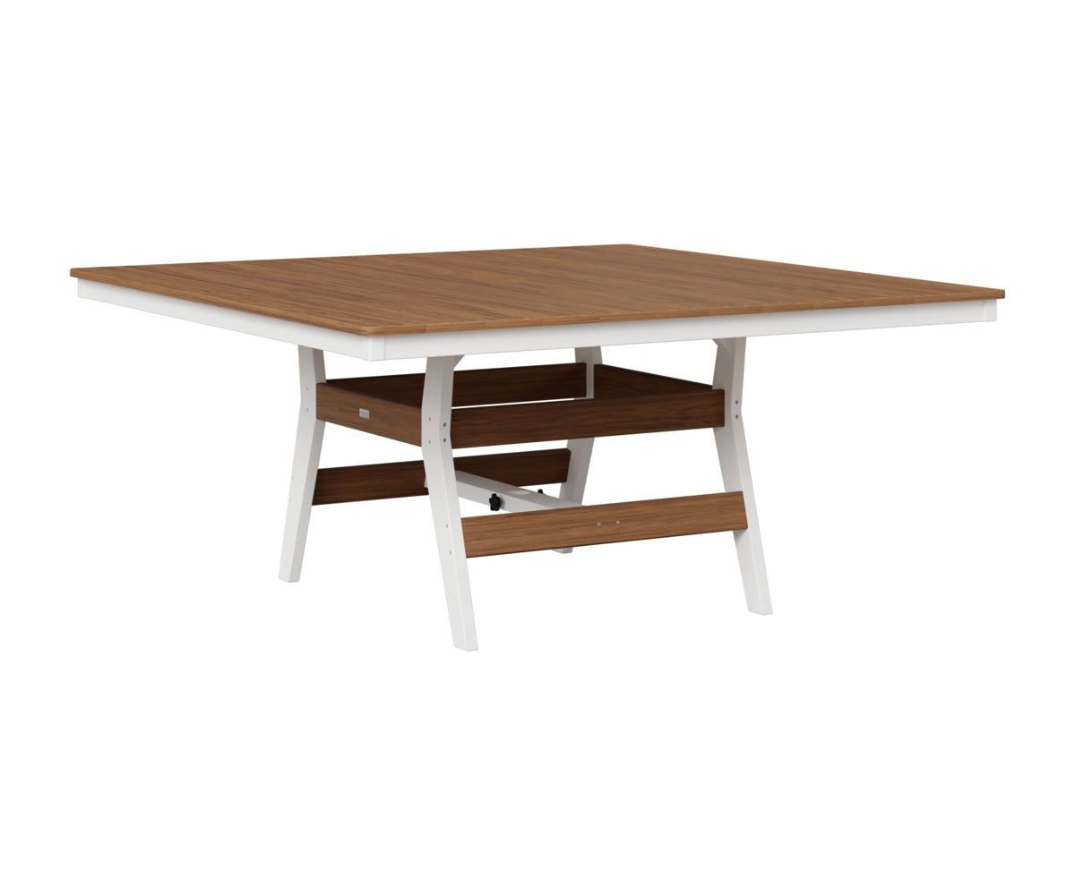 Berlin Gardens Harbor 66″ Square Dining Table lifestyle 1