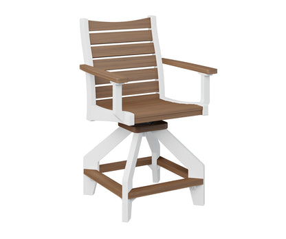 Berlin Gardens Bristol Swivel Counter Chair lifestyle 3