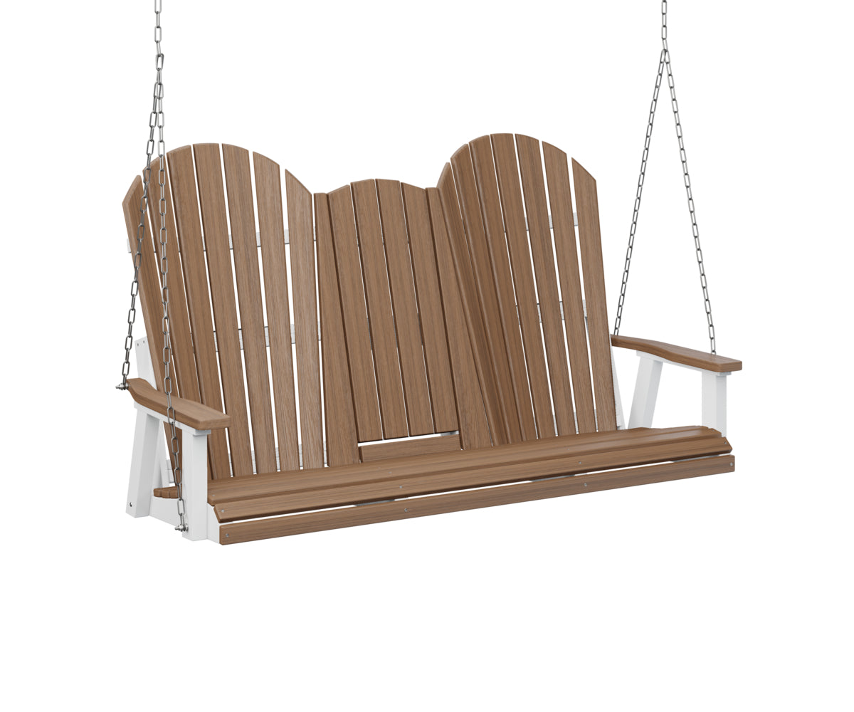 Berlin Gardens Comfo Back Three Seat Swing with Console lifestyle 2