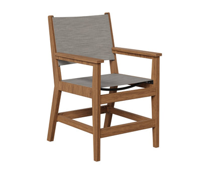 Berlin Gardens Mayhew Padded Sling Dining Chair view 3