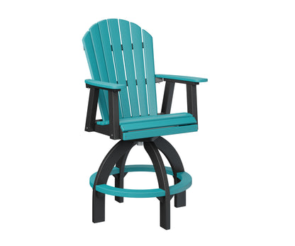Berlin Gardens Comfo Back Swivel Bar Chair lifestyle 3