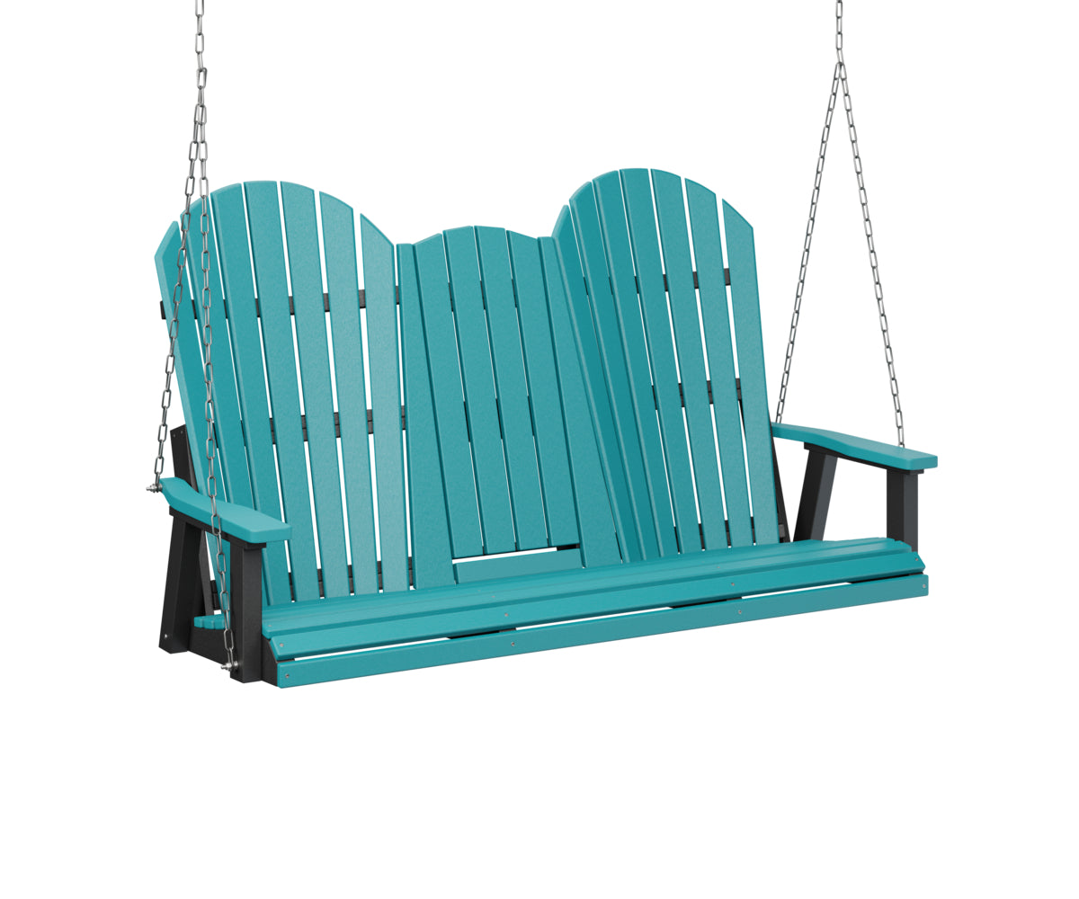 Berlin Gardens Comfo Back Three Seat Swing with Console lifestyle 3