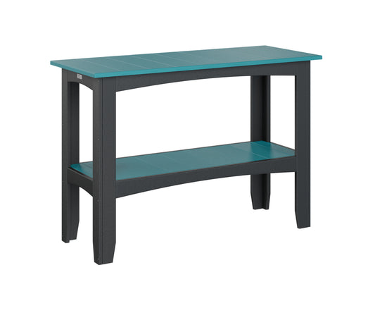 Berlin Gardens Buffet Table in Aruba Blue / Black
