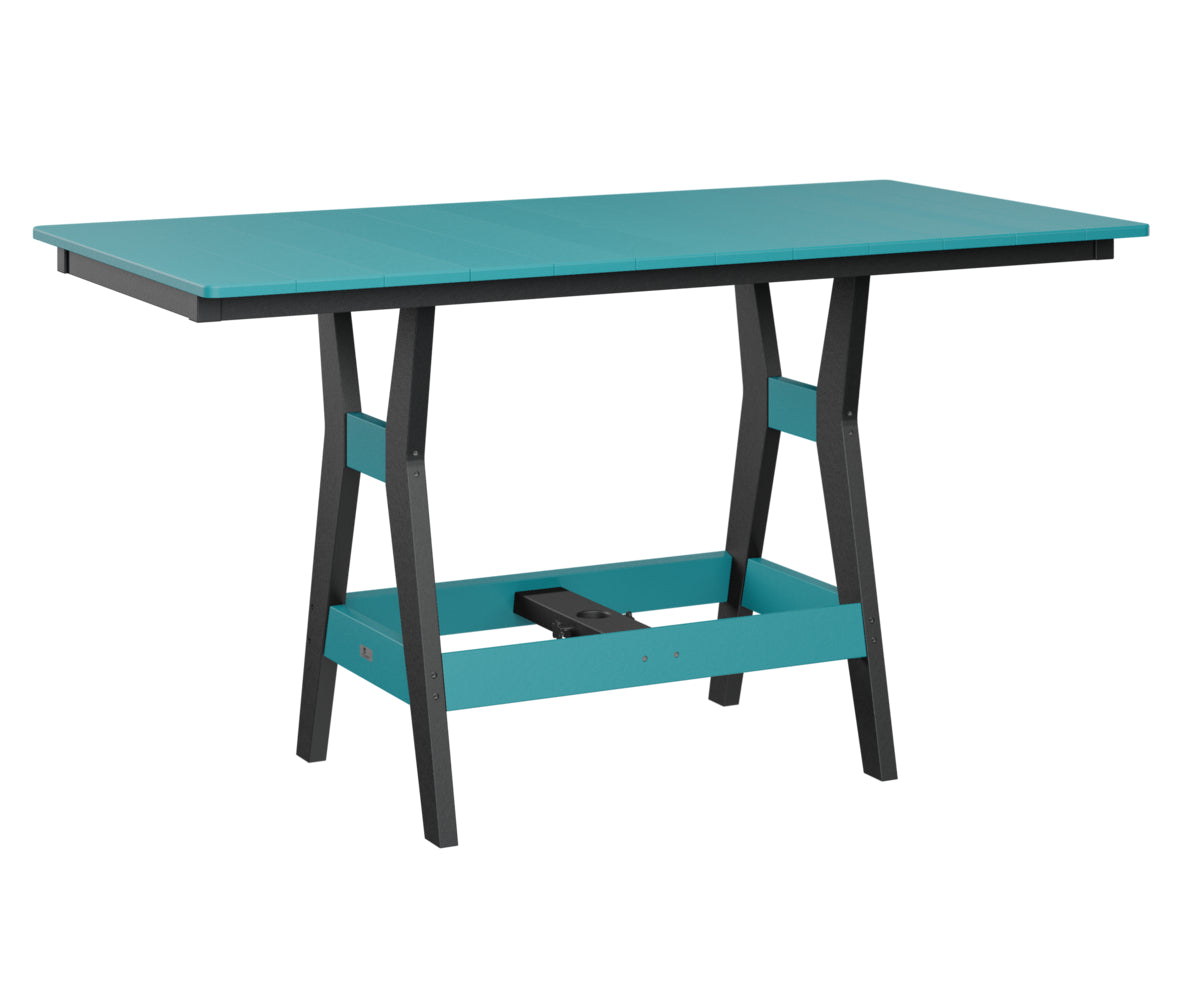 Berlin Gardens Harbor 33″ x 66″ Rectangular Bar Table lifestyle 3
