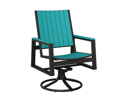 Berlin Gardens Vida Swivel Rocker Dining Chair view 4