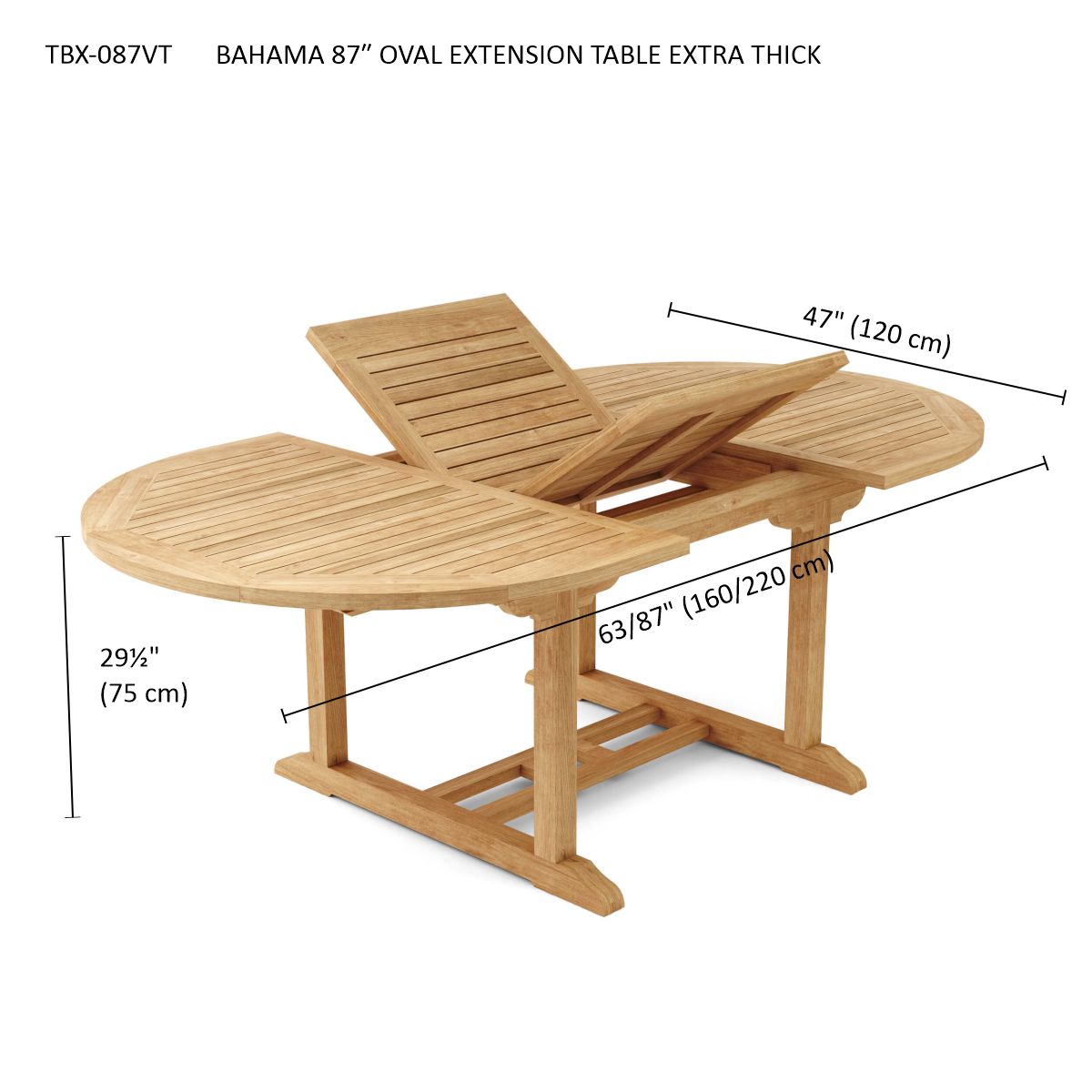 Anderson Teak Bahama Andrew 9-Piece Dining Set
