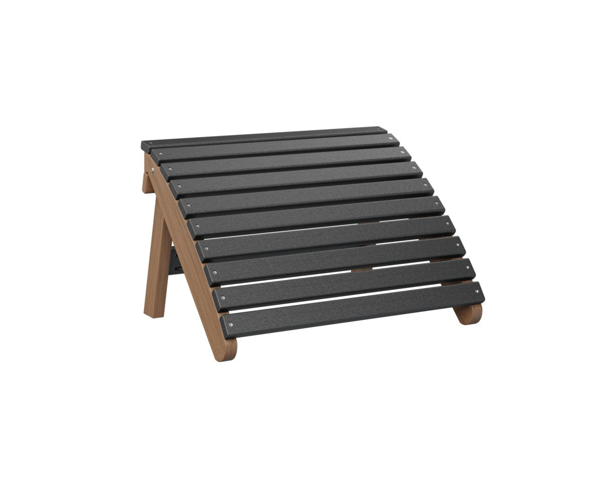Berlin Gardens Folding Adirondack Footstool lifestyle 4