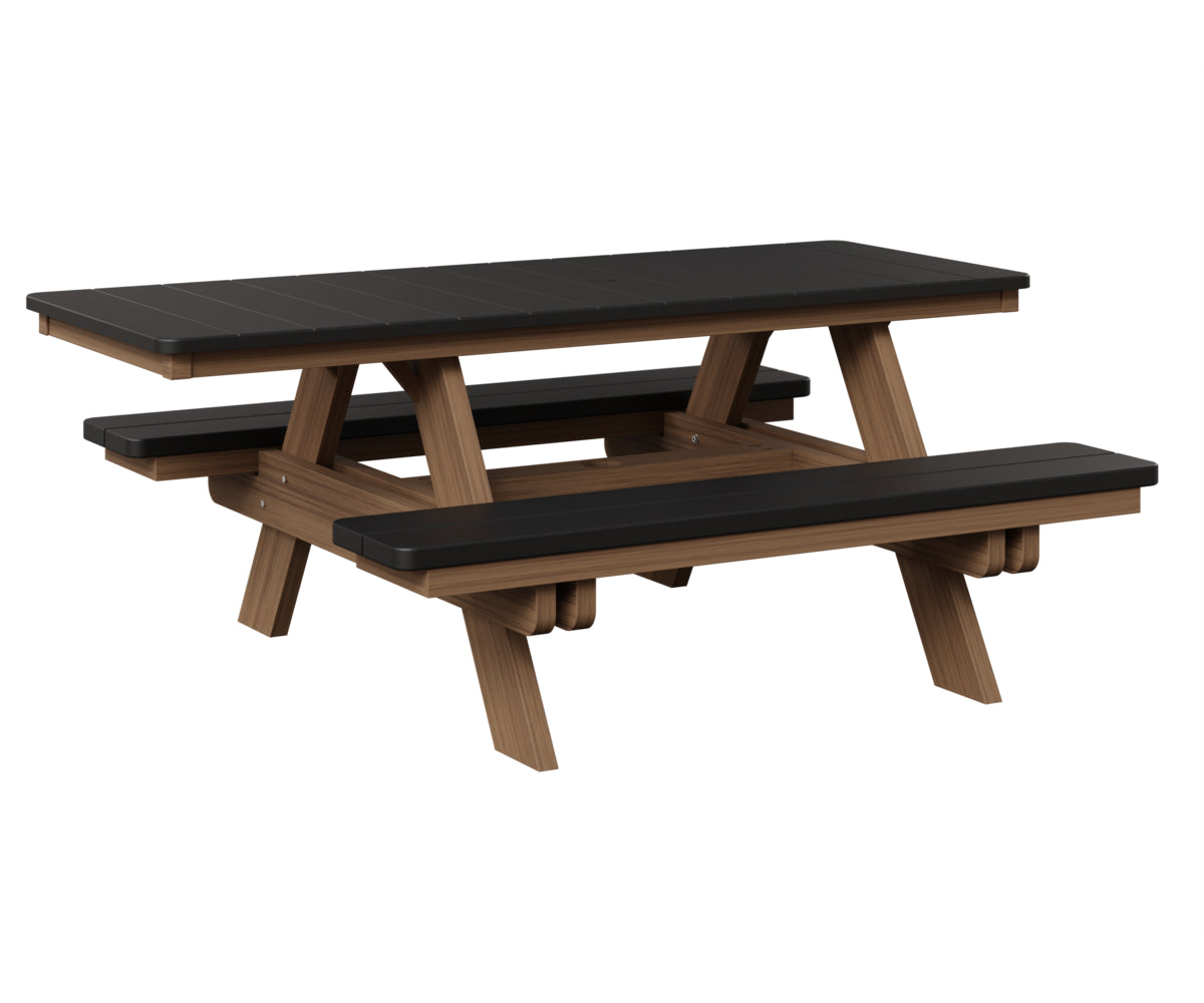 Berlin Gardens ADA-Compliant Rectangular Picnic Table lifestyle 4