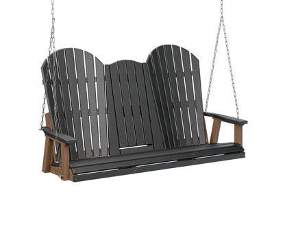 Berlin Gardens Comfo Back Three Seat Swing with Console lifestyle 5