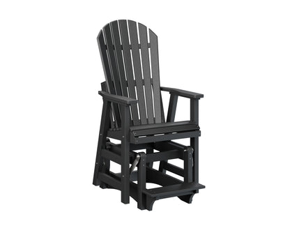 Berlin Gardens Comfo Back Single Counter Glider in Black