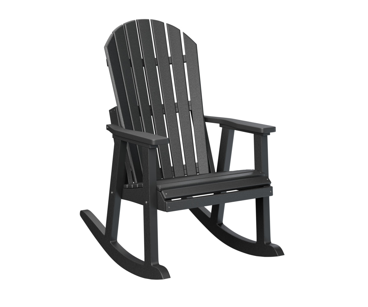 Berlin Gardens Comfo Back Rocker in Black