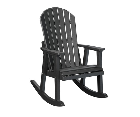 Berlin Gardens Comfo Back Rocker in Black