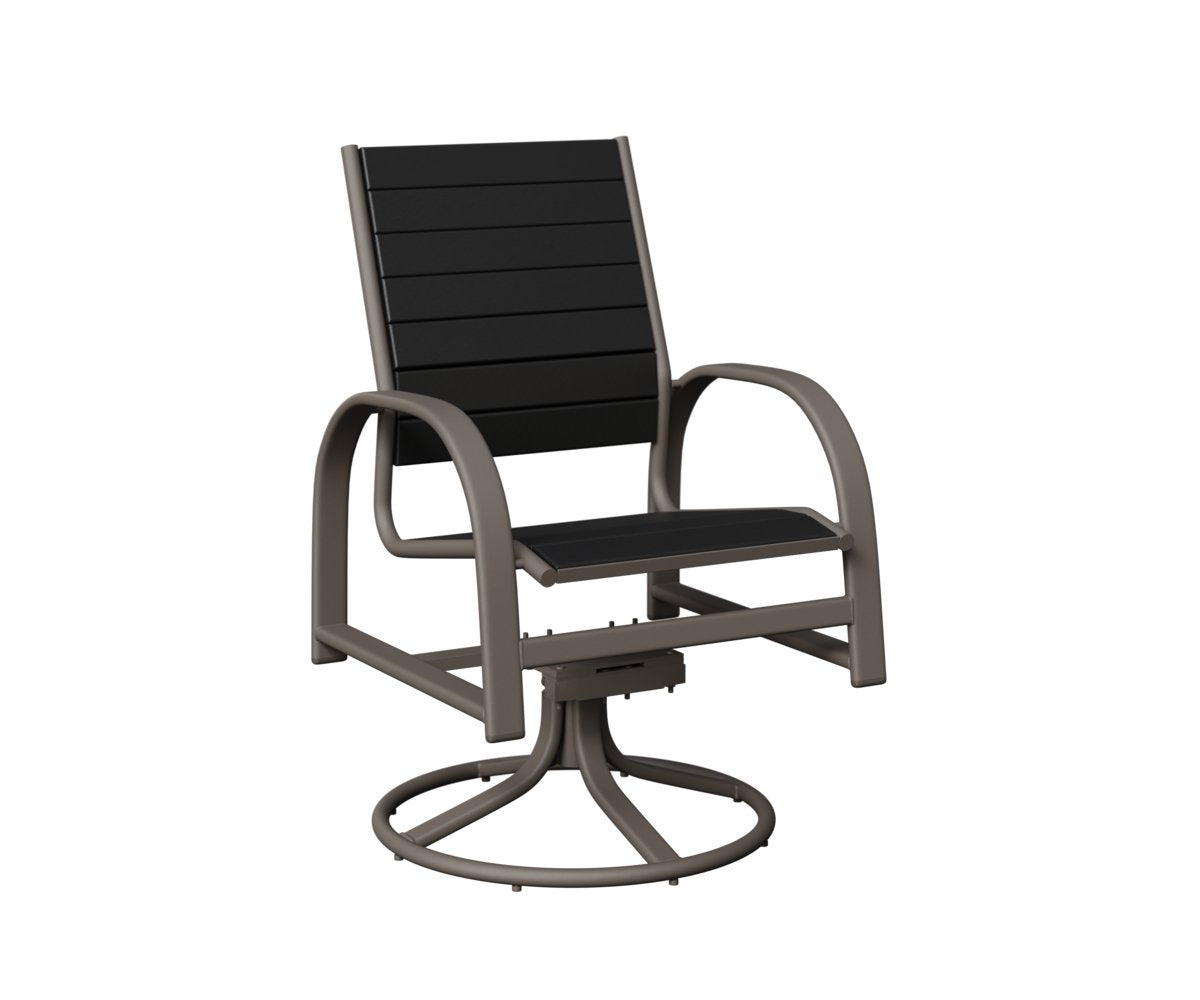 Berlin Gardens Murphy Swivel Rocker Dining Chair view 2