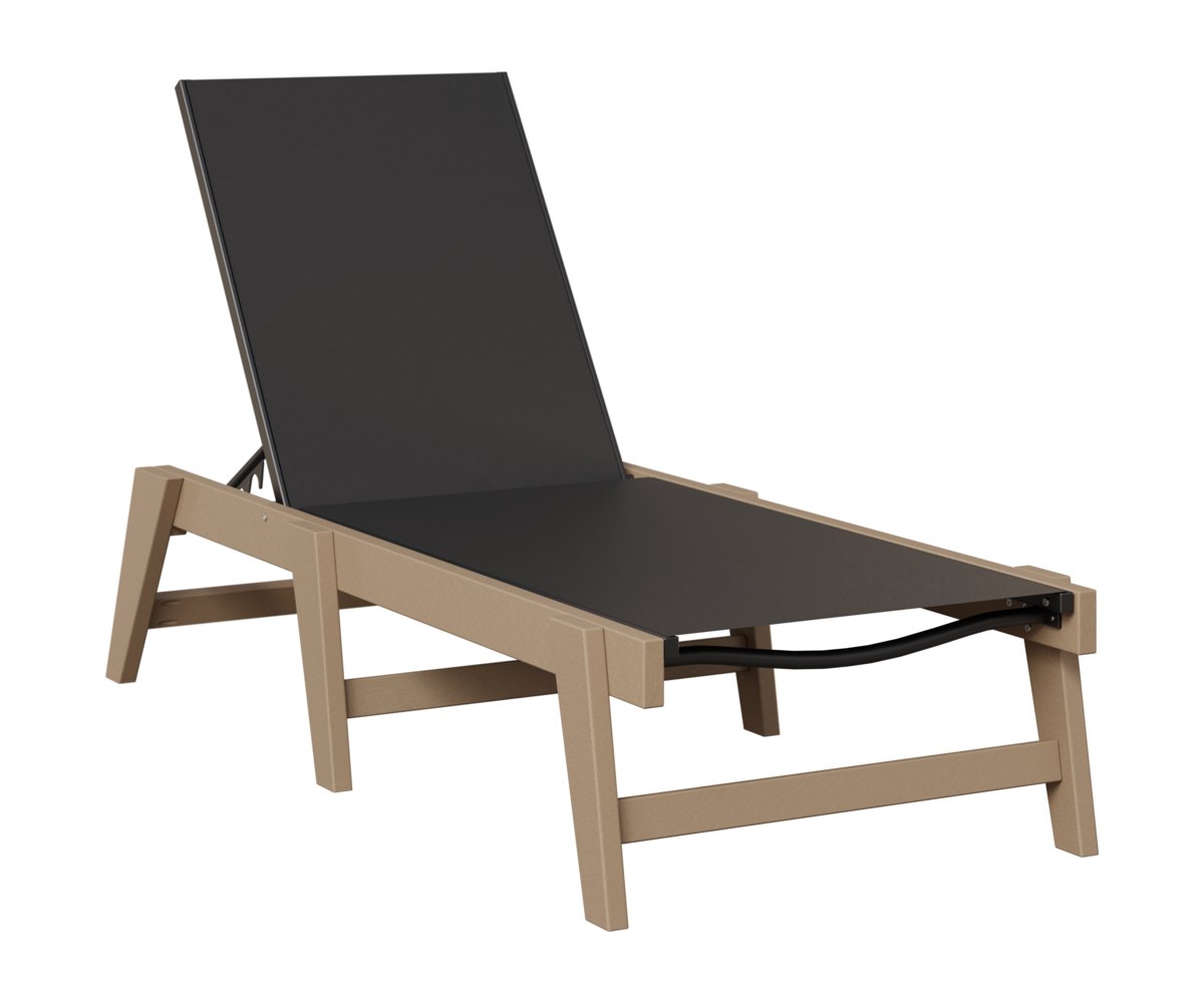 Berlin Gardens Mayhew Sling Armless Chaise Lounge view 2