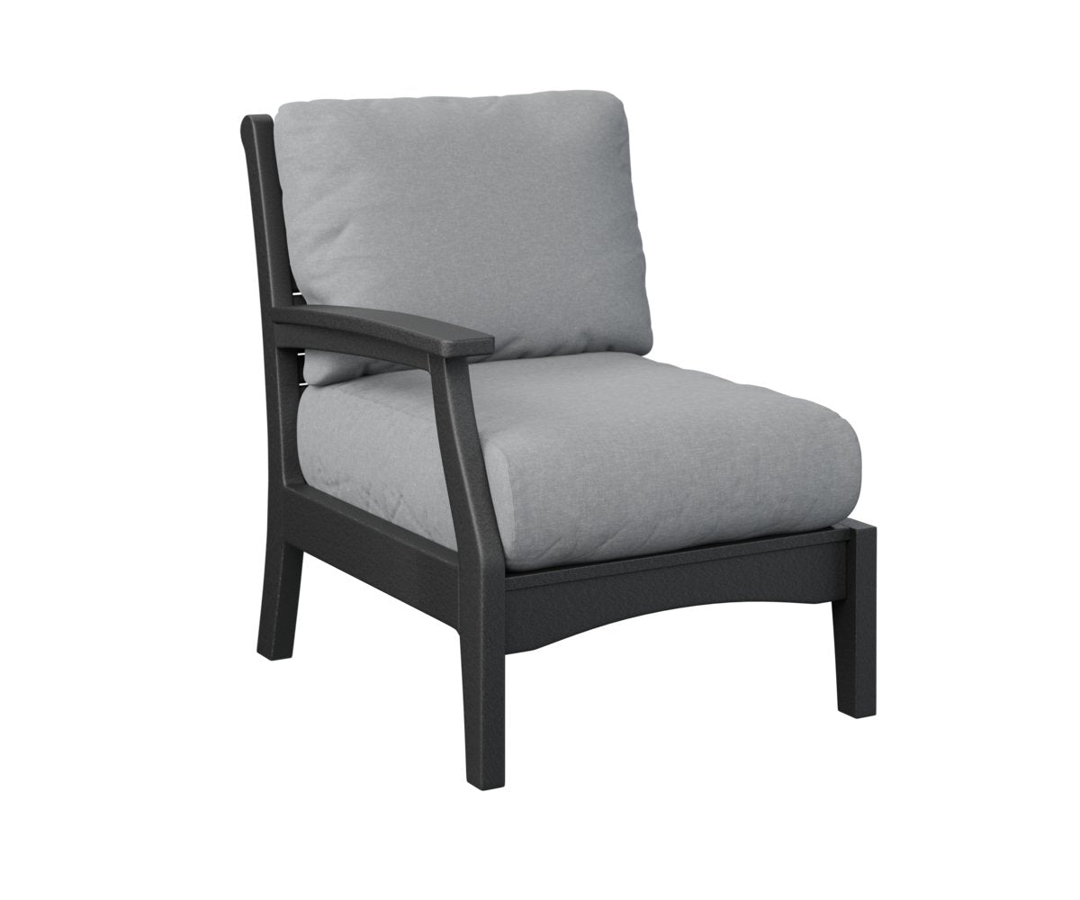 Berlin Gardens Classic Terrace Right Arm Sectional Club Chair lifestyle 3