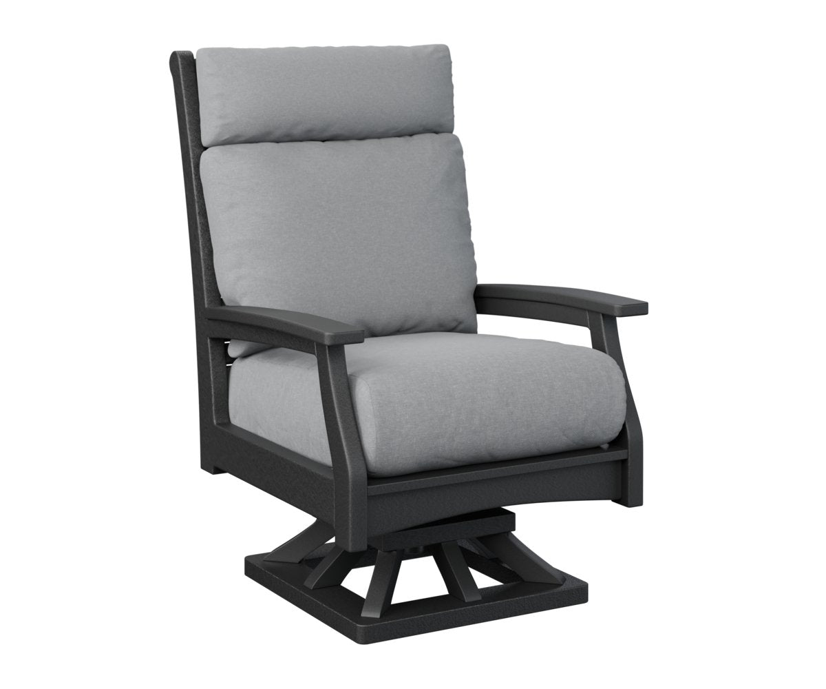 Berlin Gardens Classic Terrace High Back Swivel Rocker lifestyle 3