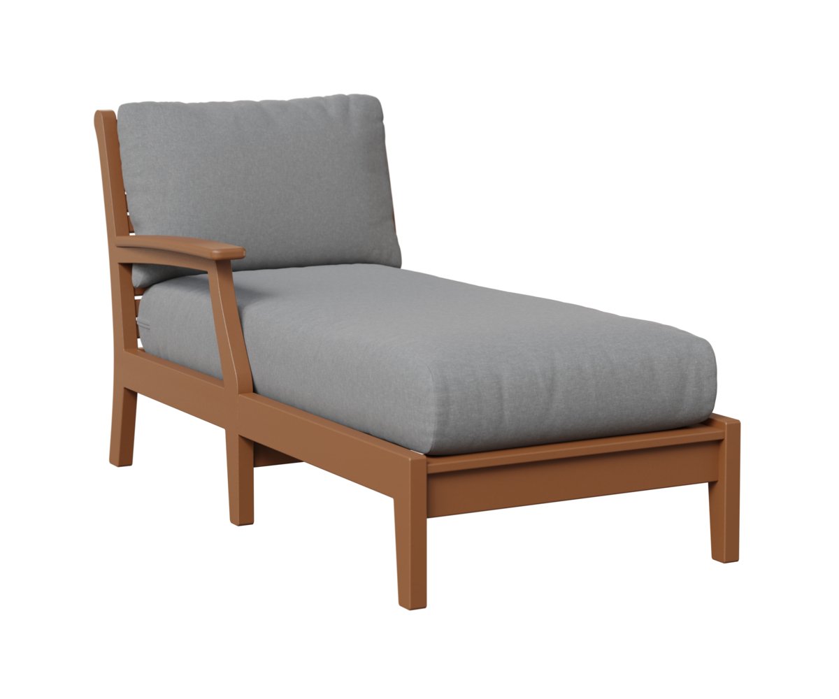 Berlin Gardens Classic Terrace Left Arm Chaise Lounge lifestyle 5