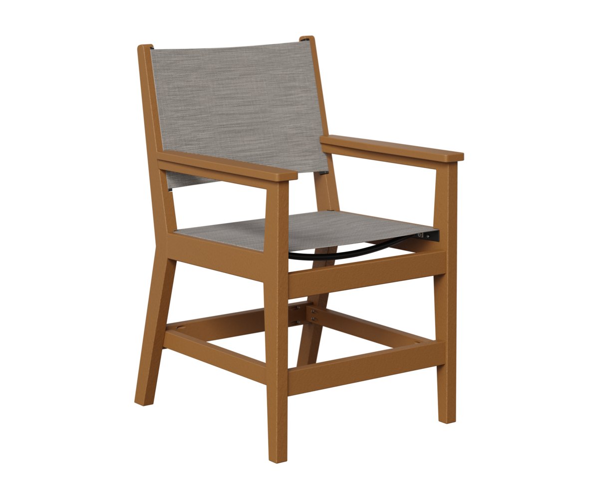 Berlin Gardens Mayhew Padded Sling Dining Chair view 5